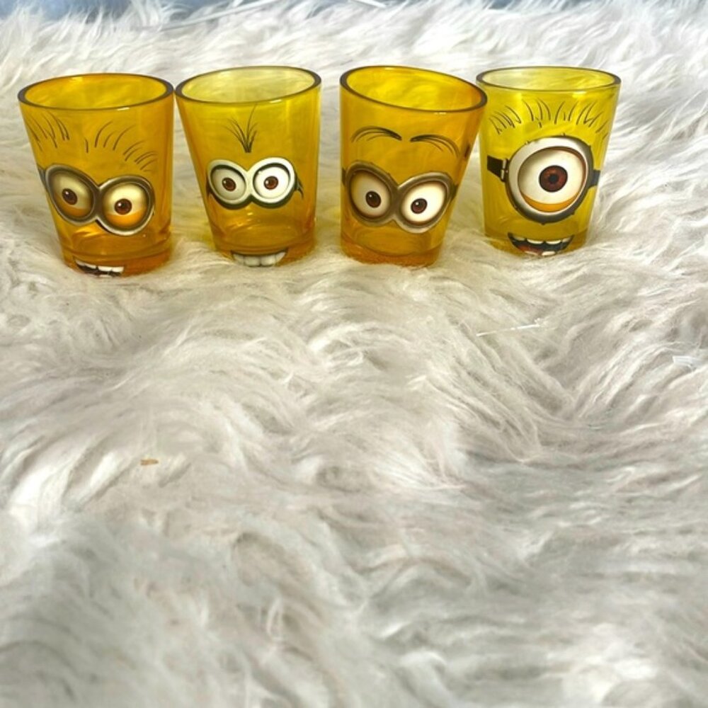 Despicable Me Minions Shot Glass 4Pack